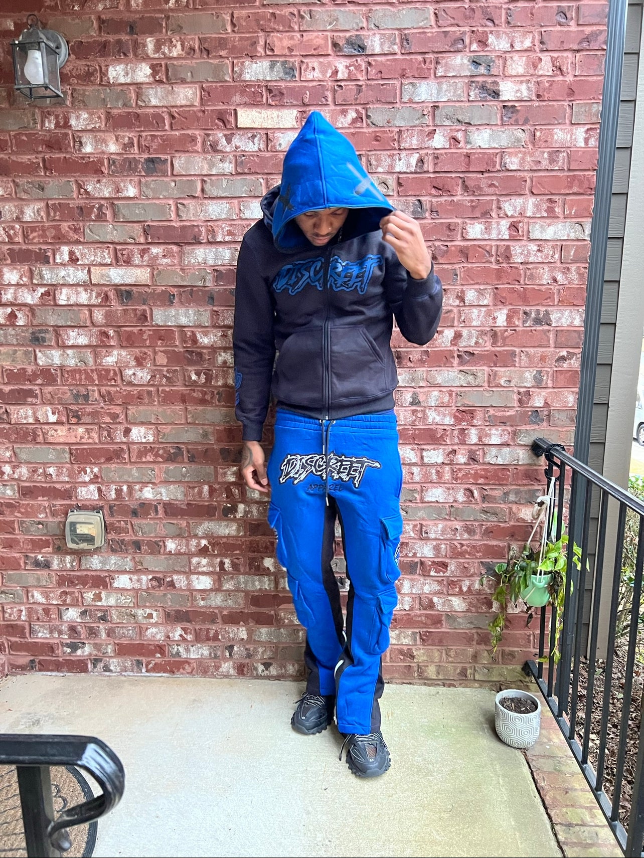 Blue Slime SZN Stacked Pants