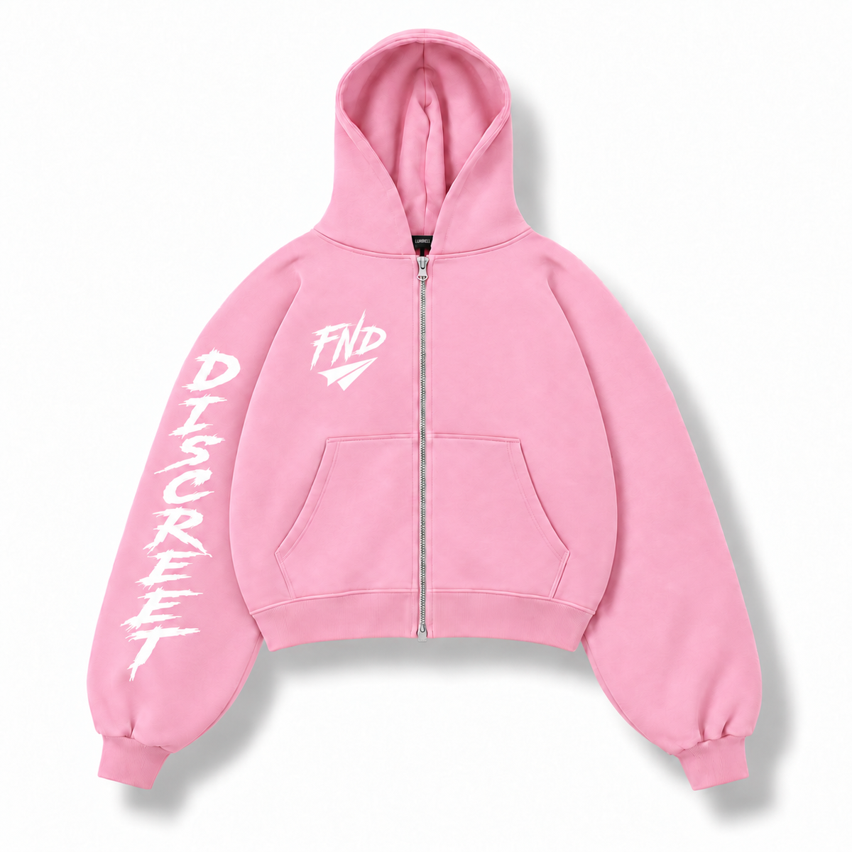 Baby Pink Zip Up