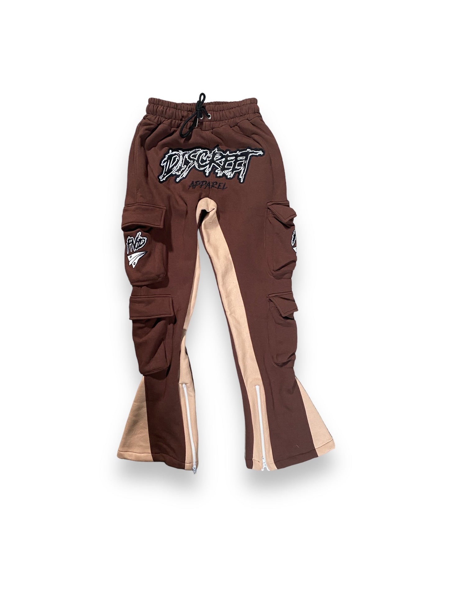 Mocha Brown Slime SZN Stacked Pants