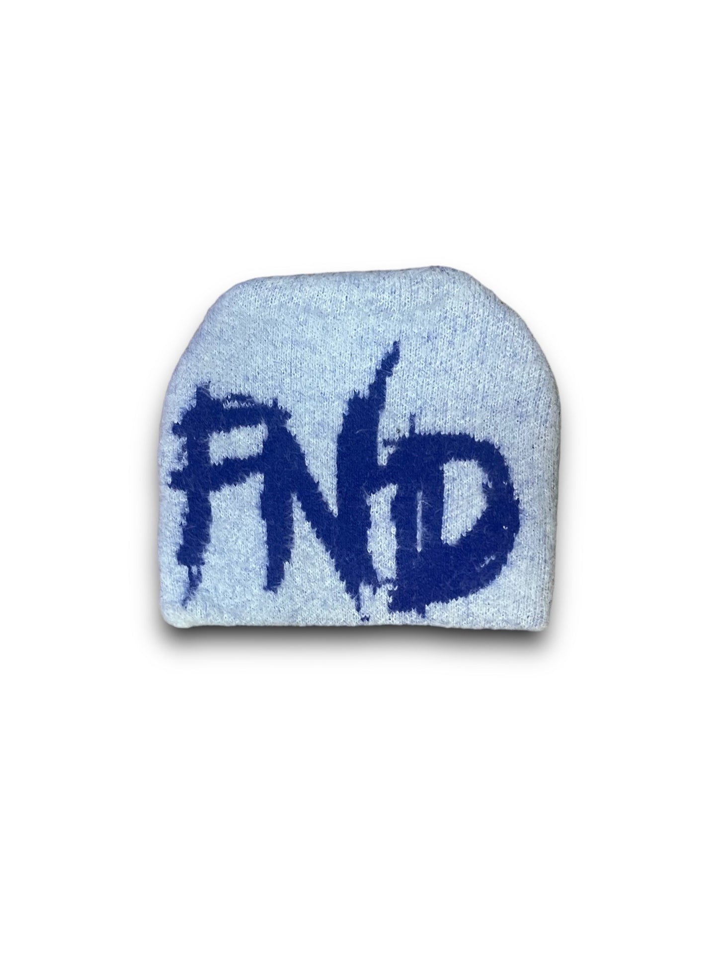 Baby Blue Fuzzy Beanie