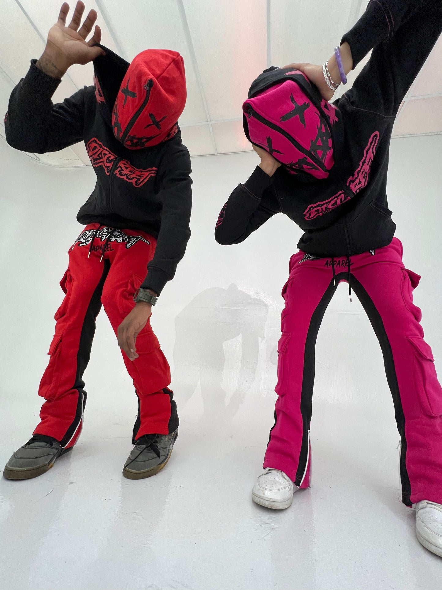 Pink Slime SZN Stacked Pants