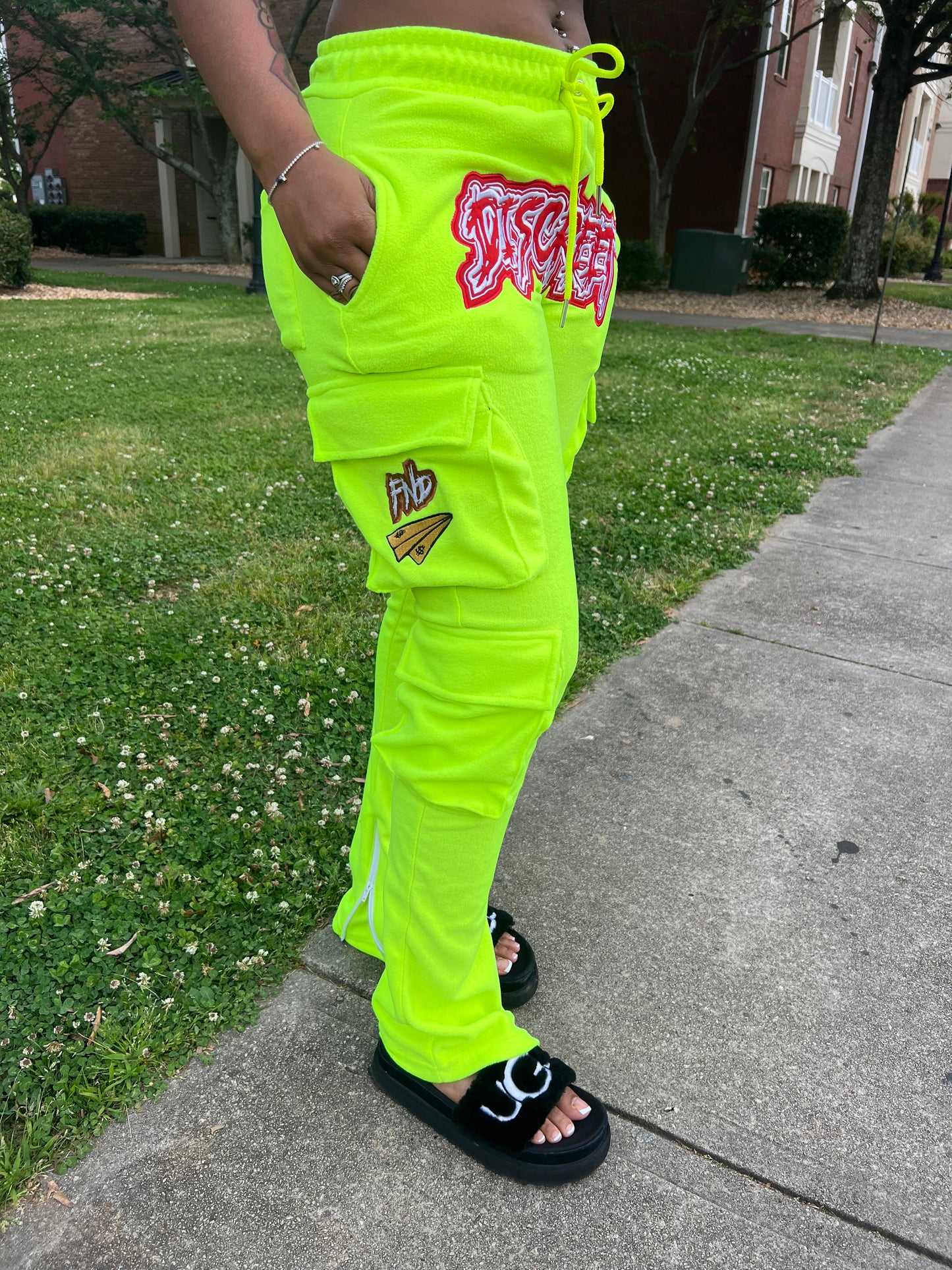Neon Yellow Stacks