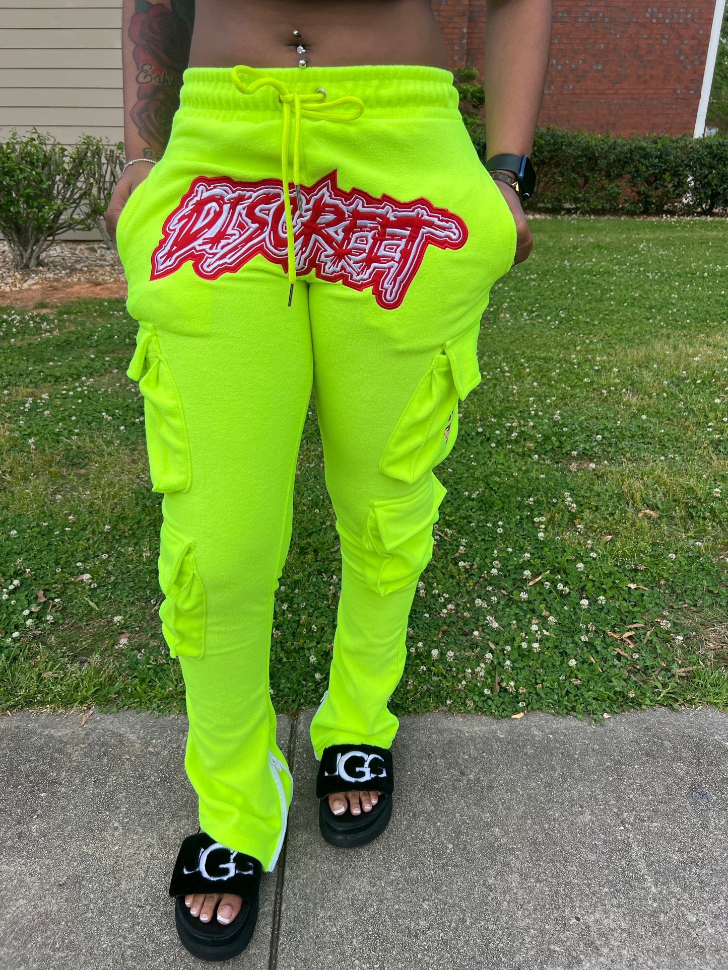 Neon Yellow Stacks