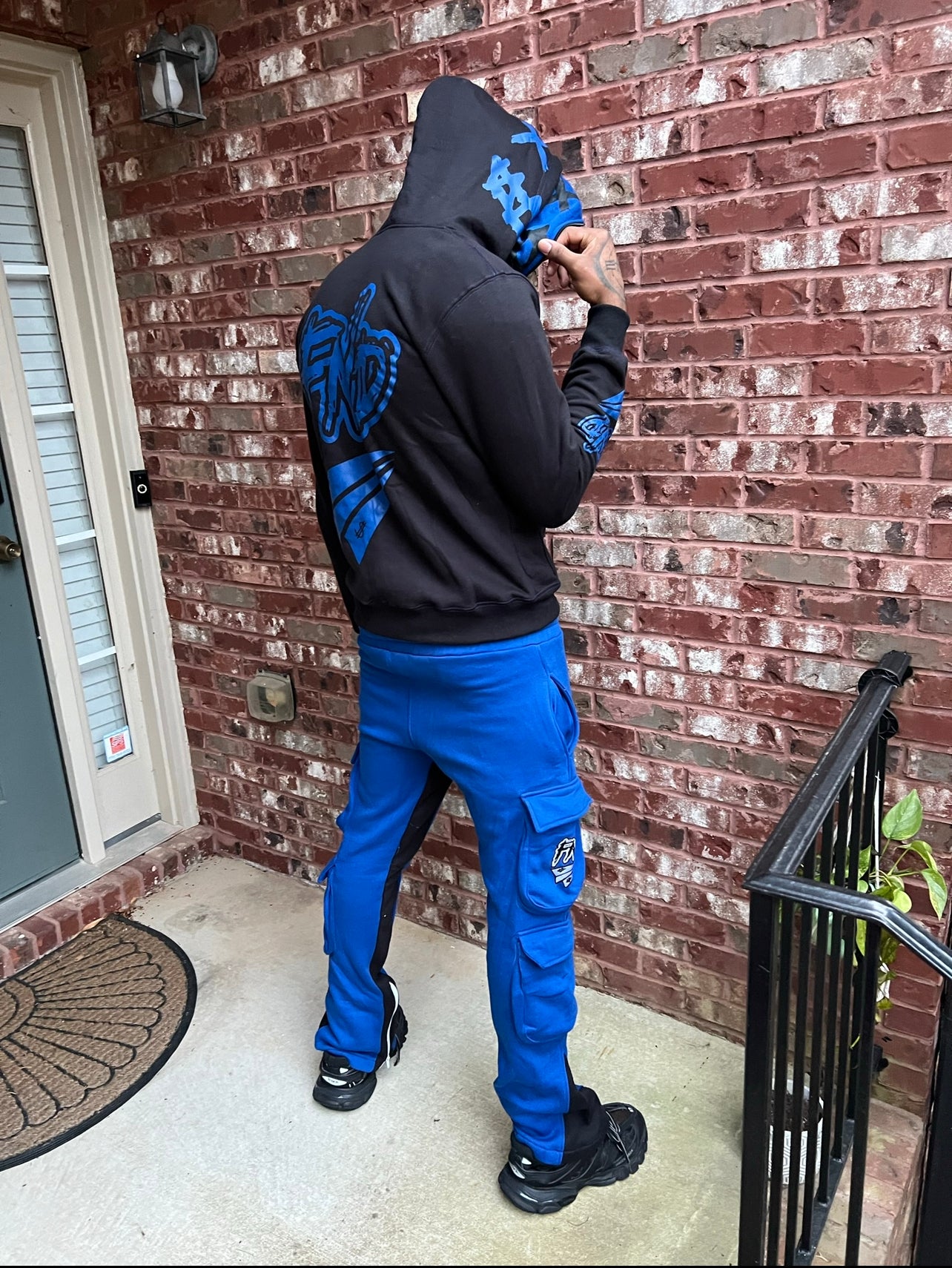 Blue Slime SZN Stacked Pants