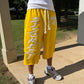 Yellow Oversized Quarter Length’s