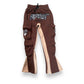 Mocha Brown Slime SZN Stacked Pants