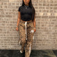 Cheetah Wide Leg Pants