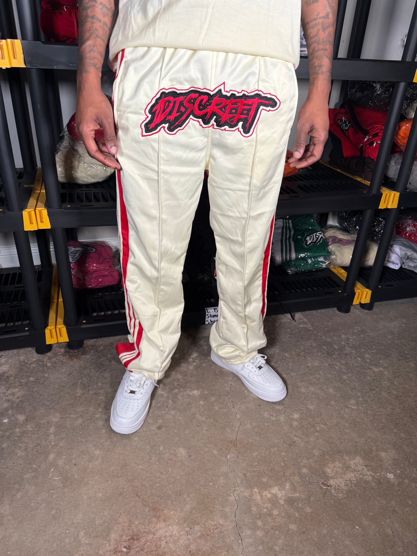 Cream/Red Breakaways