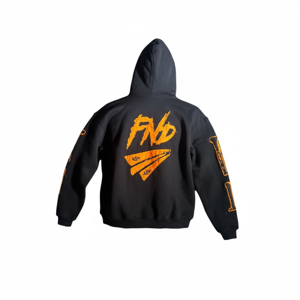 Black Skeleton Zip Up