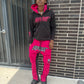 Pink Slime SZN Stacked Pants