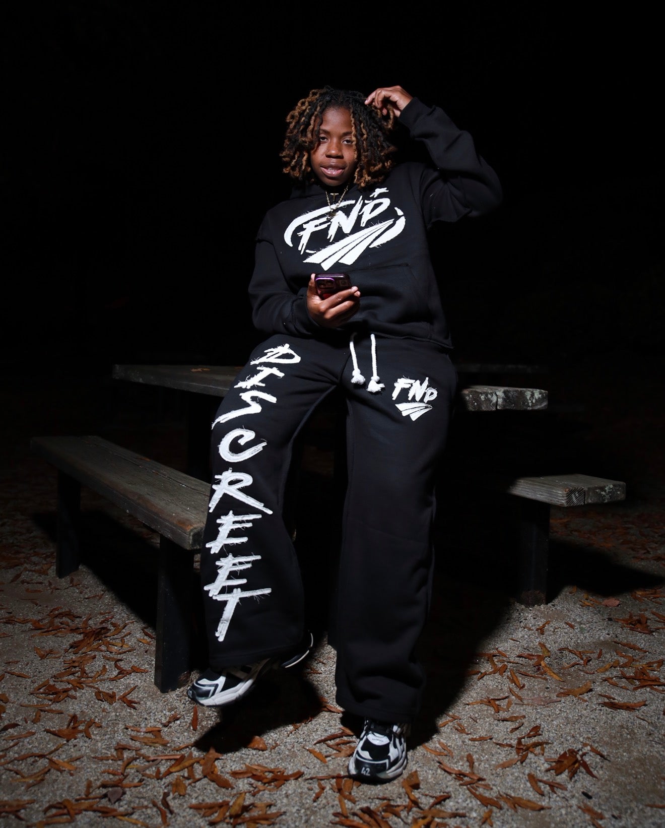 Black Wide Leg Sweats ONLY