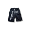 Black Quarter Length Shorts