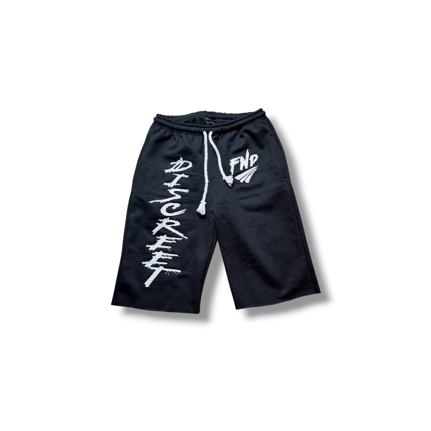 Oversized Black Quarter Length’s
