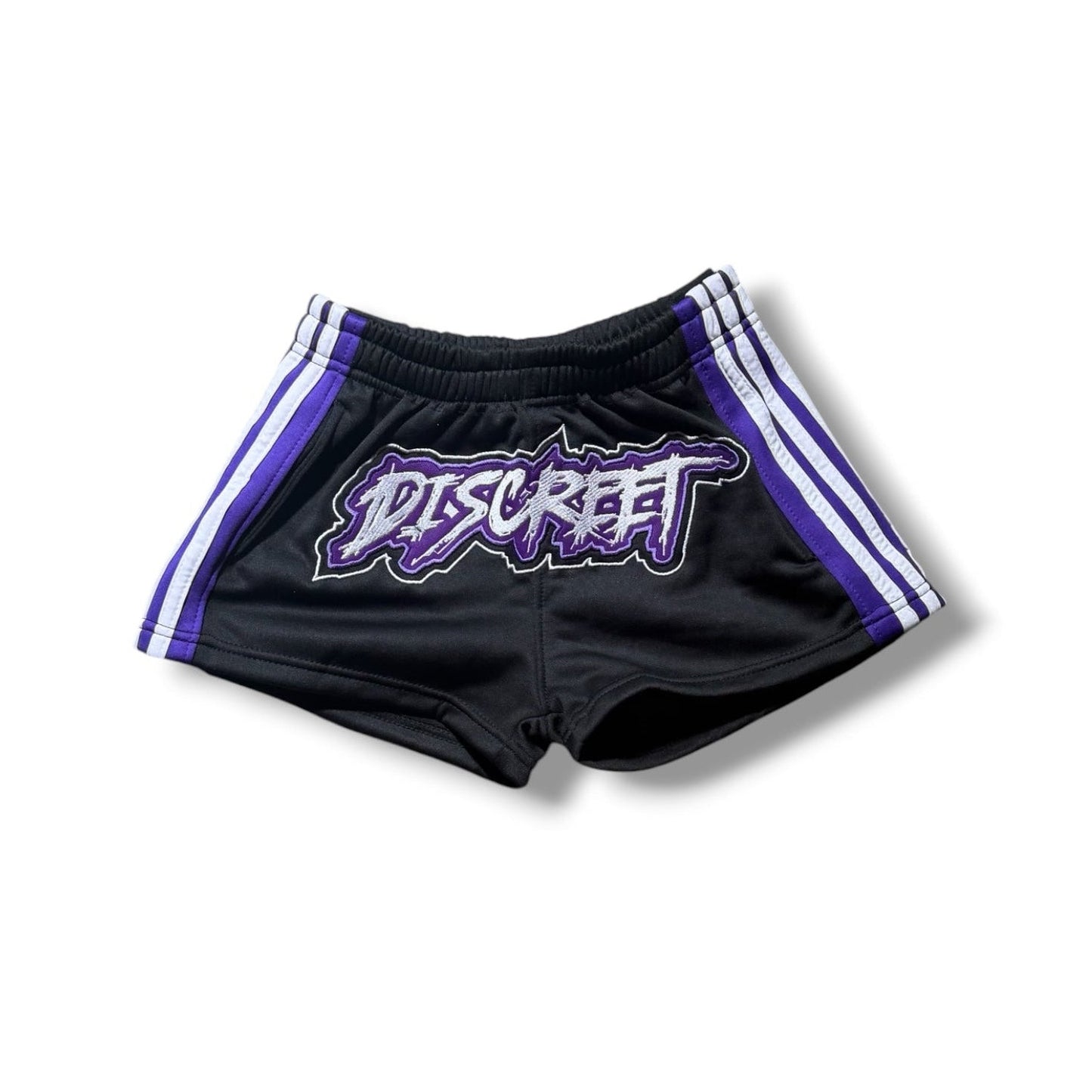 Black & Purple Breakaway Shorts