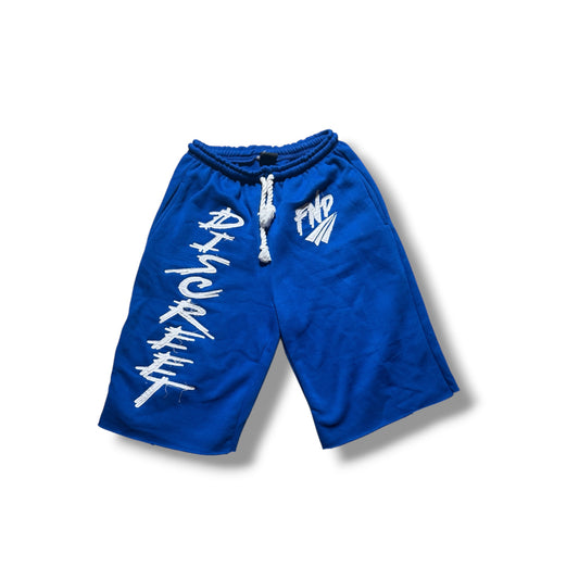 Blue Oversized Quarter Length’s