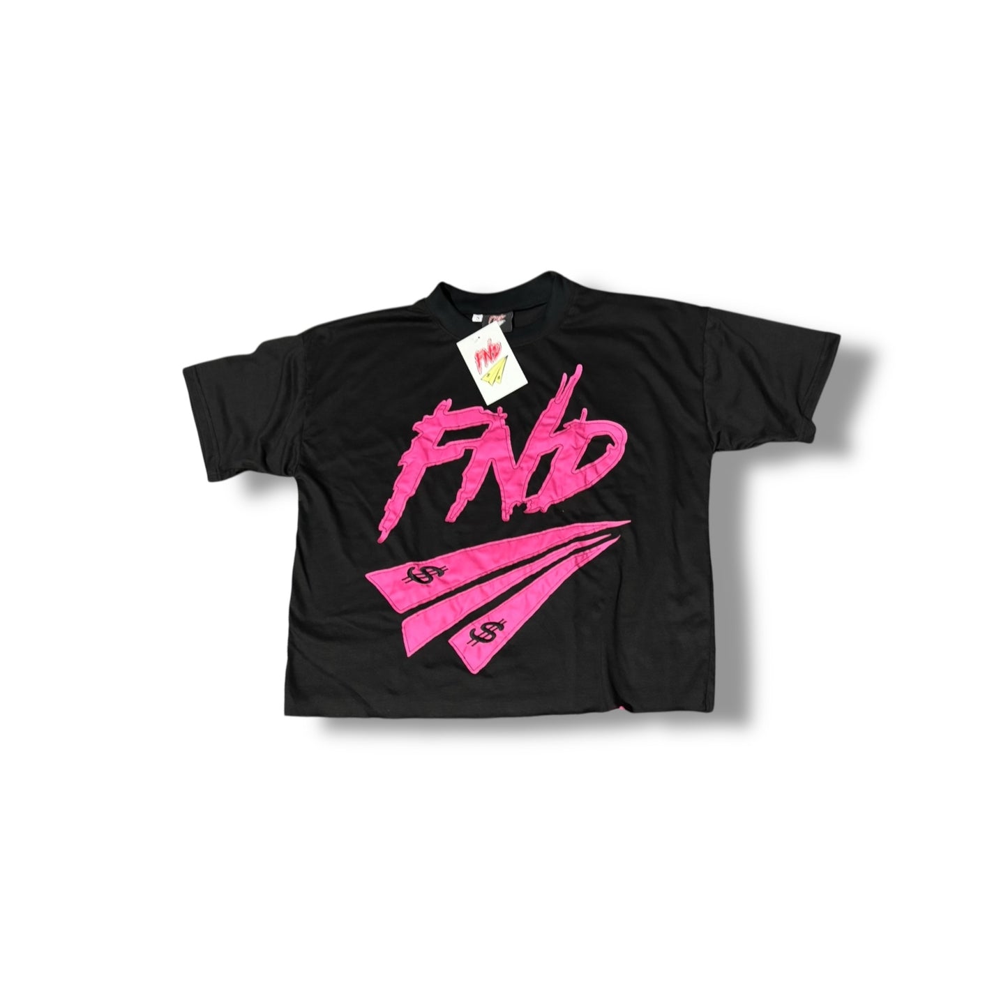 Toxic Pink Distressed Member Tee