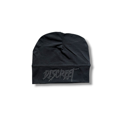 Discreet Rhinestone Skull Cap