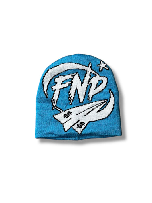 Blue FND Beanie