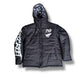 Black Camo & Black Reversible Puffer