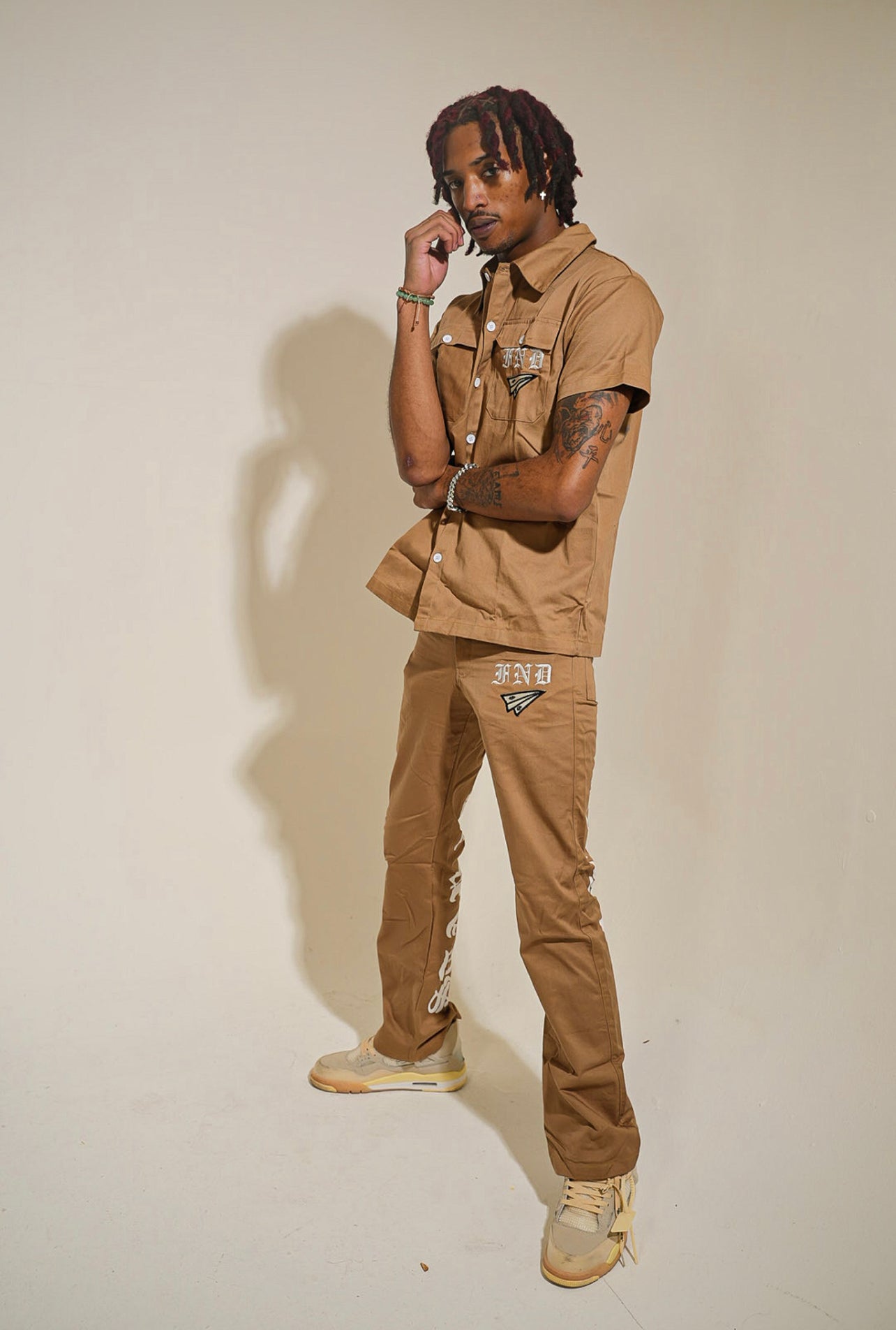 Tan Discreet Dickie Suit