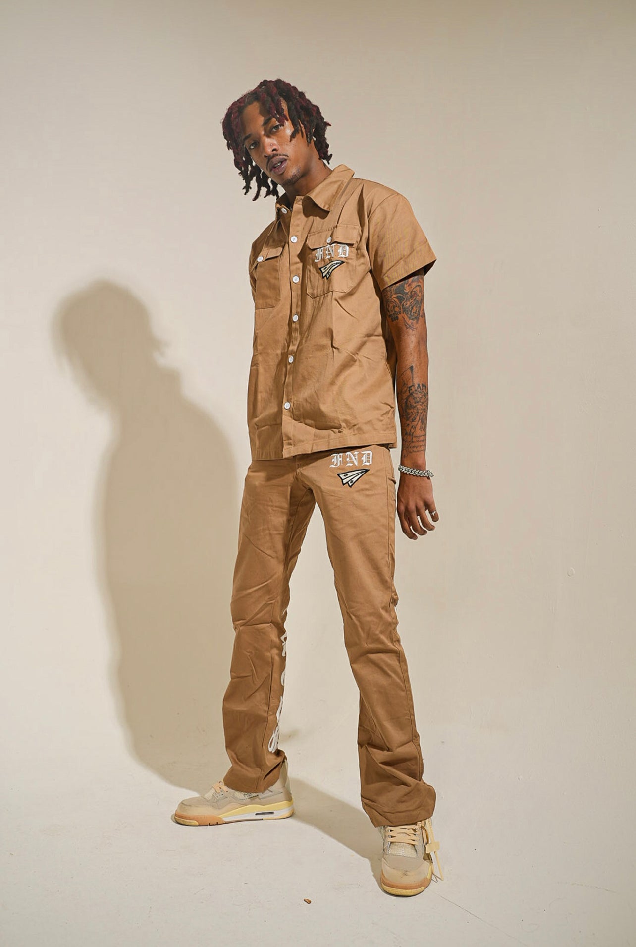 Tan Discreet Dickie Suit
