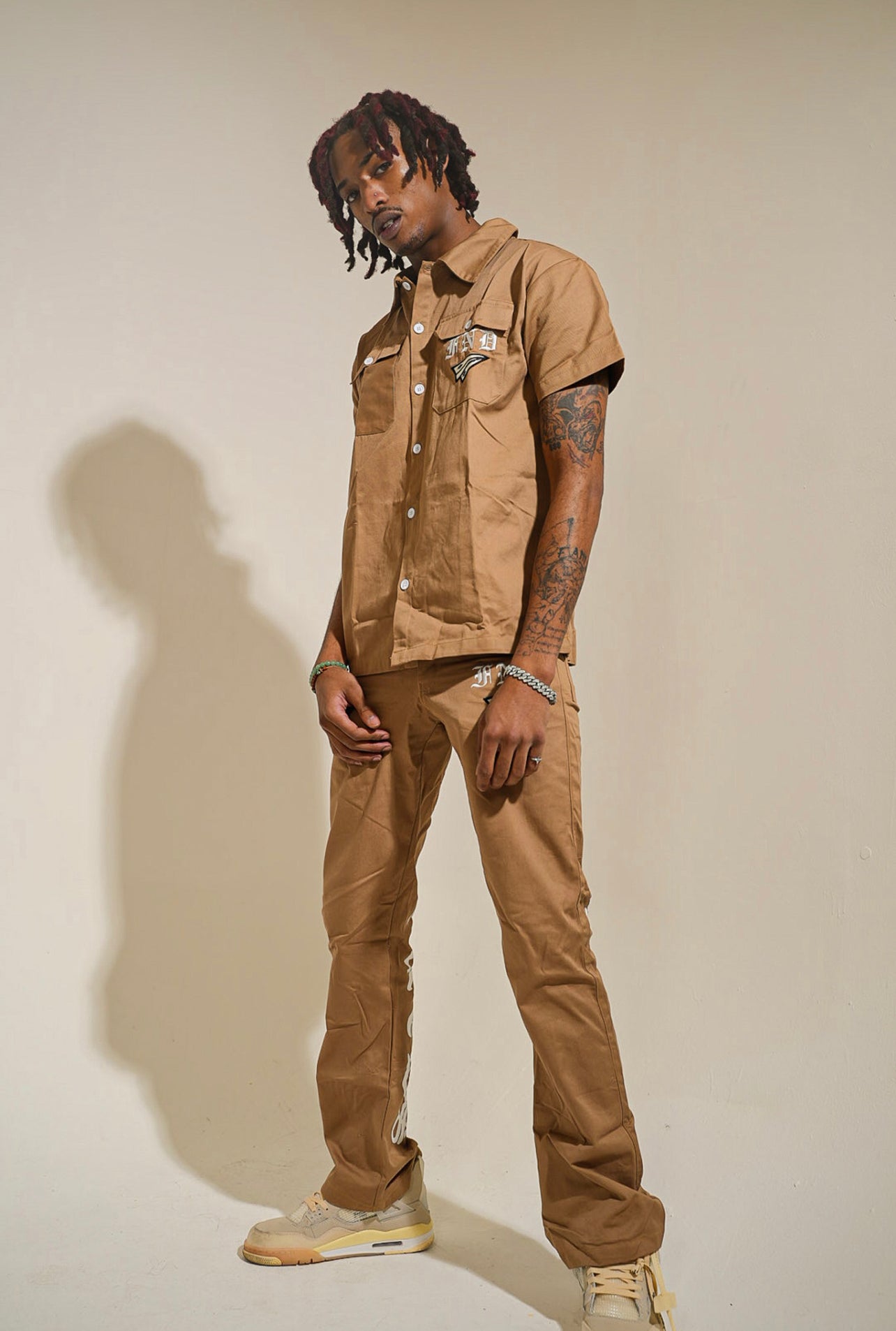 Tan Discreet Dickie Suit
