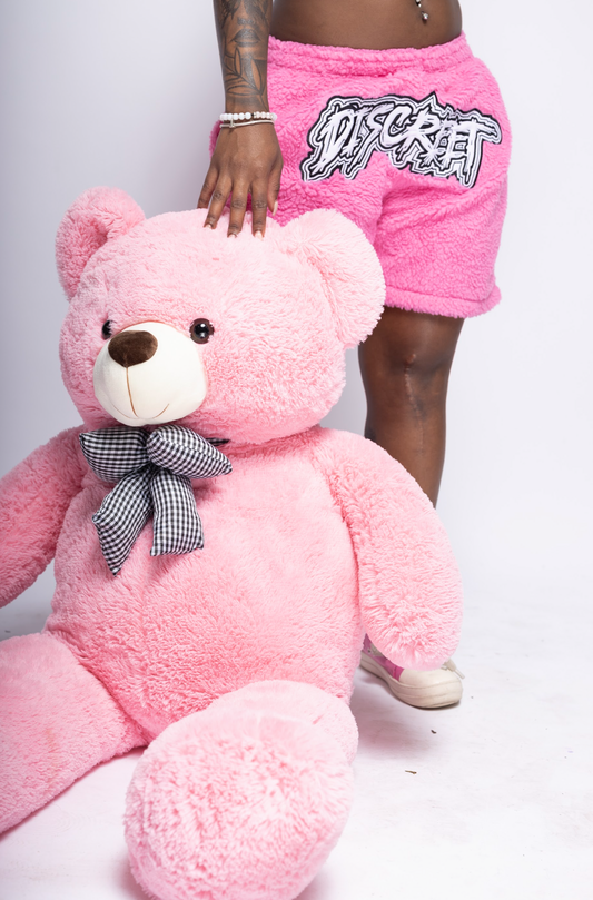 Pink Teddy Shorts