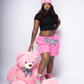 Pink Teddy Shorts