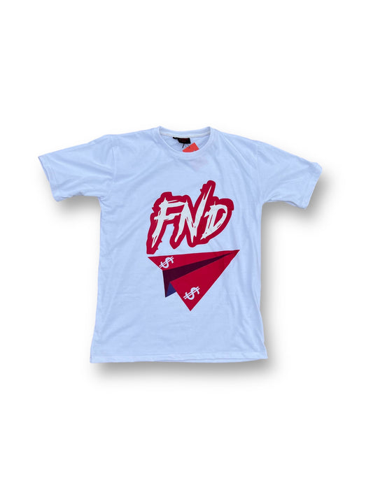 White/Red FND Shirt
