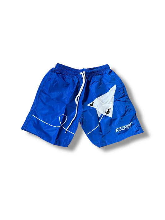 Blue Discreet Shorts