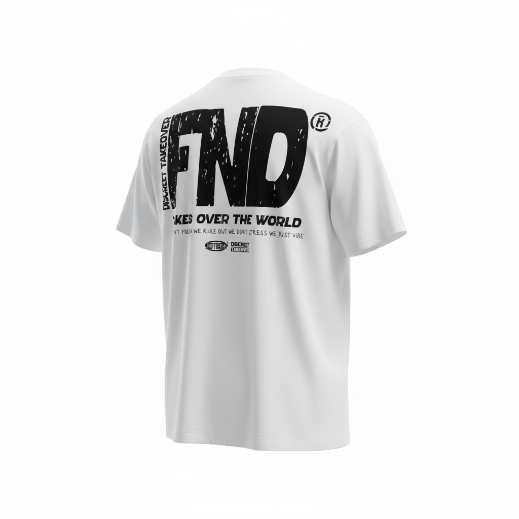 Discreet Takeover Tee " THE VISION"