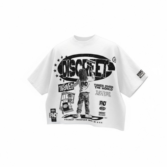 Discreet Takeover Tee " THE VISION"