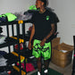 Green Discreet Shorts