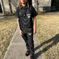 Black Discreet Dickie Suit